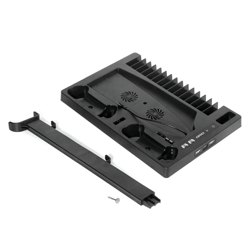 

Disc Holder Dual Charger Earphone Holder Cooling Vents Fan With HUB For S-ONY Play-Station 5 PS5 Console Dock Mount Hold