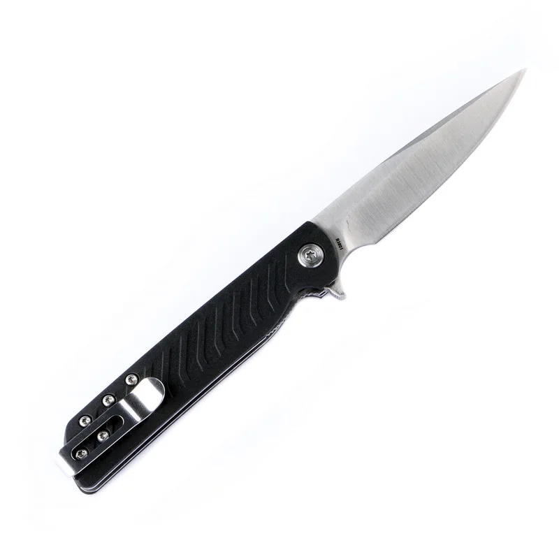 Складные ножи TIGEND R3802K LCK Танто нож-вкладыш черный GRN (сатин 3 дюйма) лезвие 8Cr13MoV