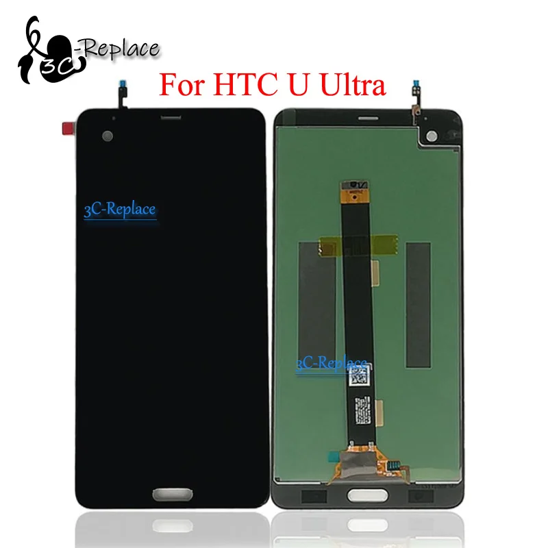 Высокое качество 5 7 дюймов для HTC U Ultra 1u 2PZF1 ЖК дисплей кодирующий преобразователь