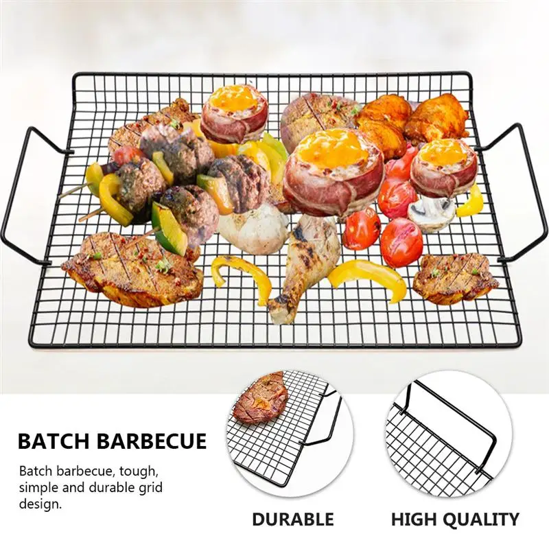 Нержавеющая сталь барбекю гриль сетка сетки решетки Круглая Решетка Паровая