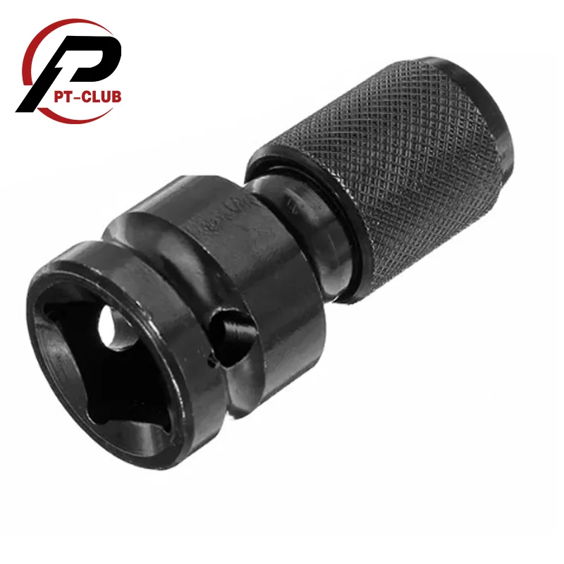 

Quick Release 1/2-Inch Square Drive to 1/4-Inch Hex Female Socket Adapter Converter Chuck Adaptor for Impact and Ratchet Wrench