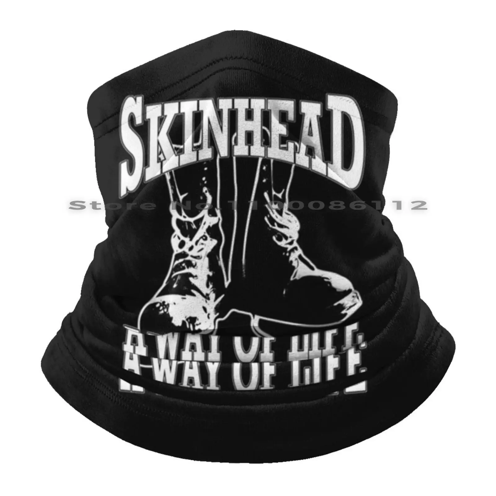 Вязаная Шапка-бини Skinhead трикотажная шапка комбинация комбинированного кроя