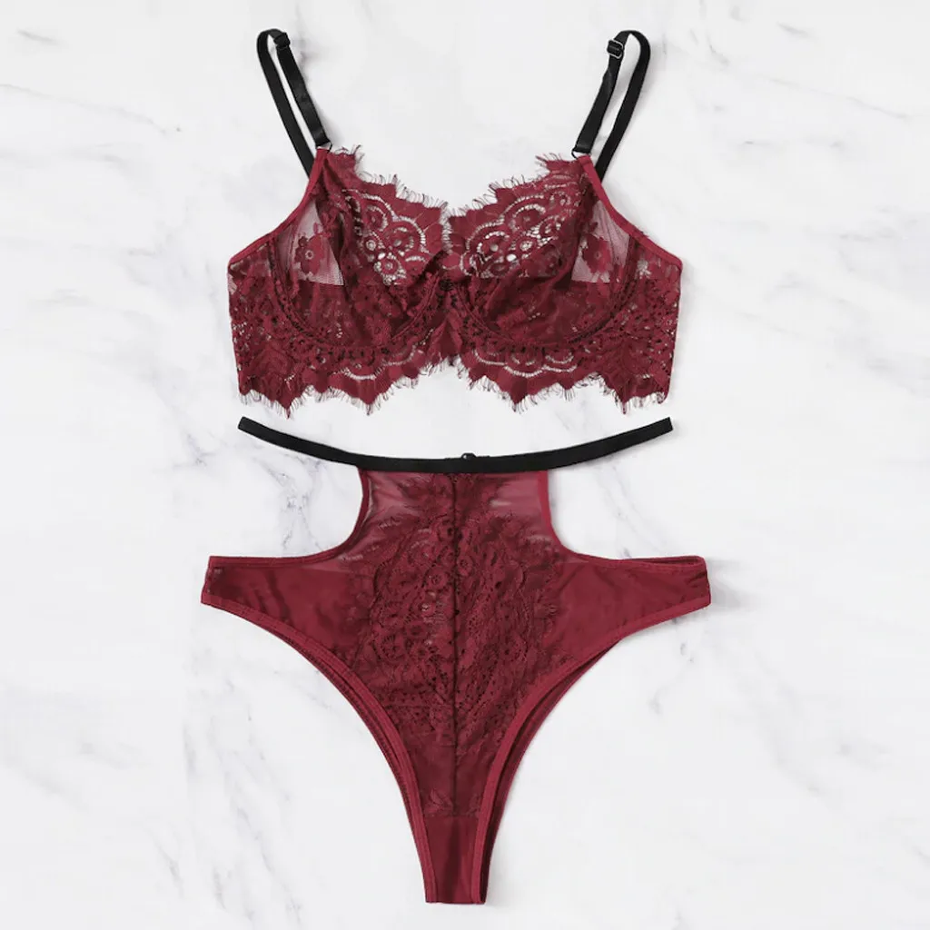 Женское сексуальное нижнее белье кружевные Трусы стринги с цветочным принтом