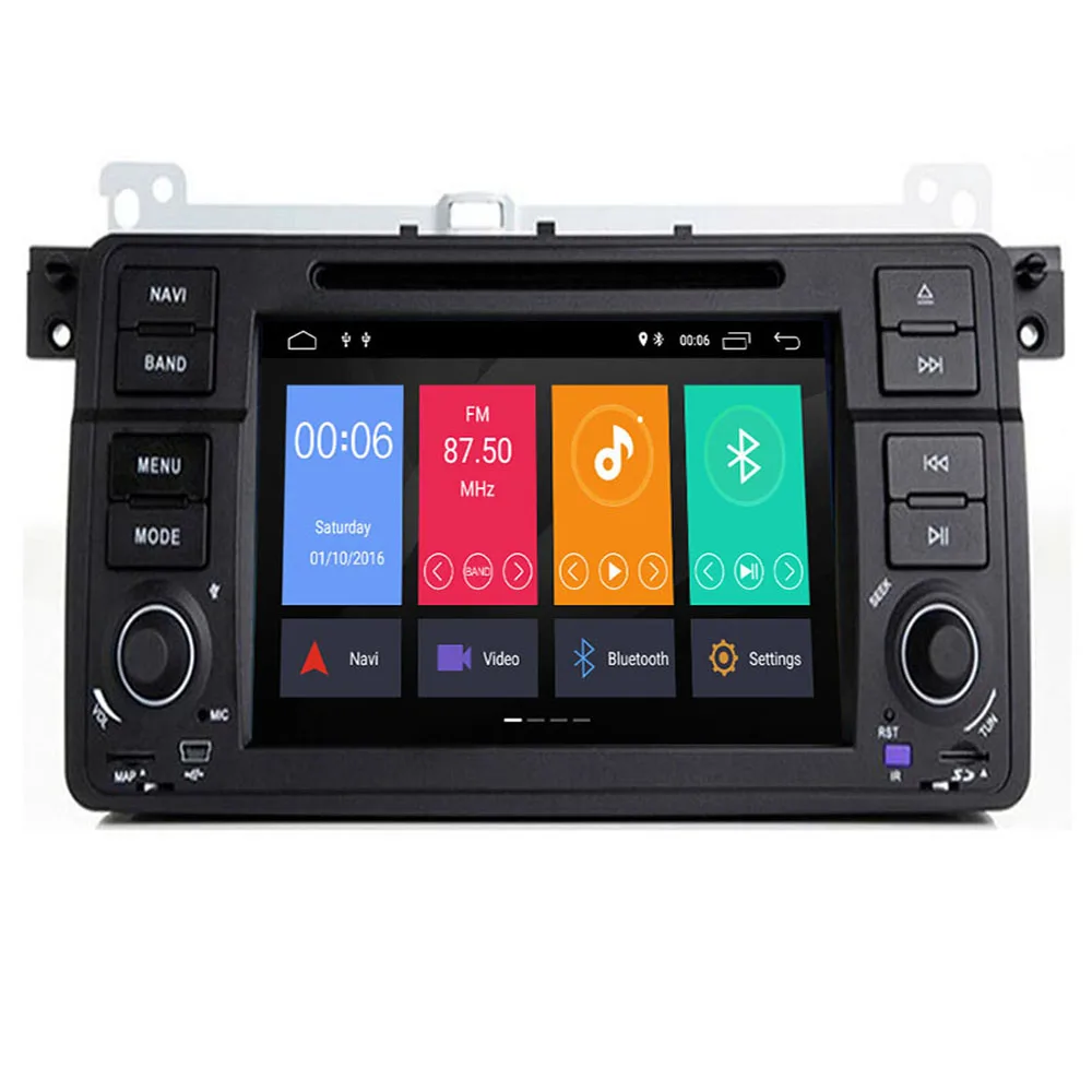 Автомобильный DVD-плеер 2din 4 + 64 для BMW E46 M3 с GPS Bluetooth Радио RDS USB рулевое колесо Canbus