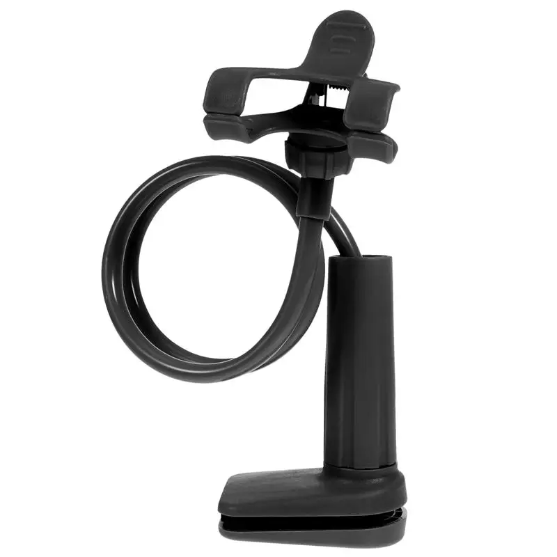 

1Pc Double Clips Mobile Phone Holder Creative Phone Holder with Spiral Base