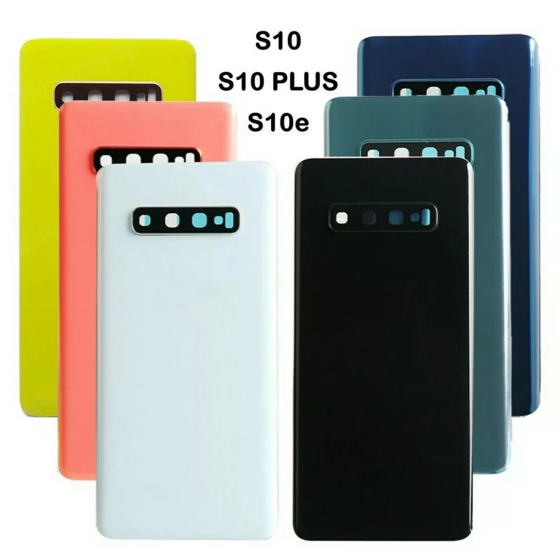 Сменное стекло для Samsung Galaxy S10 G973F + G975F S10E G970 чехол аккумулятора Корпус задней