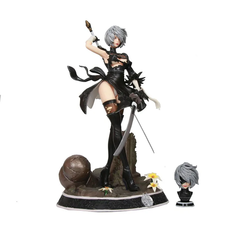 Аниме HUNTER Nier Automata 2B YoRHa No.2 фигурка из ПВХ 33 см японская аниме-фигурка