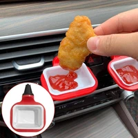 car tomato sauce cup holder mini portable dipping sauce cup autocar part sauce container condiment cup holder