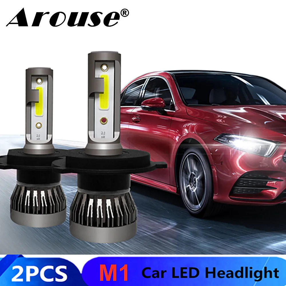 M1 H4 Hi-Lo луч супер яркие авто лампы H7 H11 9005 9006 Автомобильные светодиодные фары 50 Вт