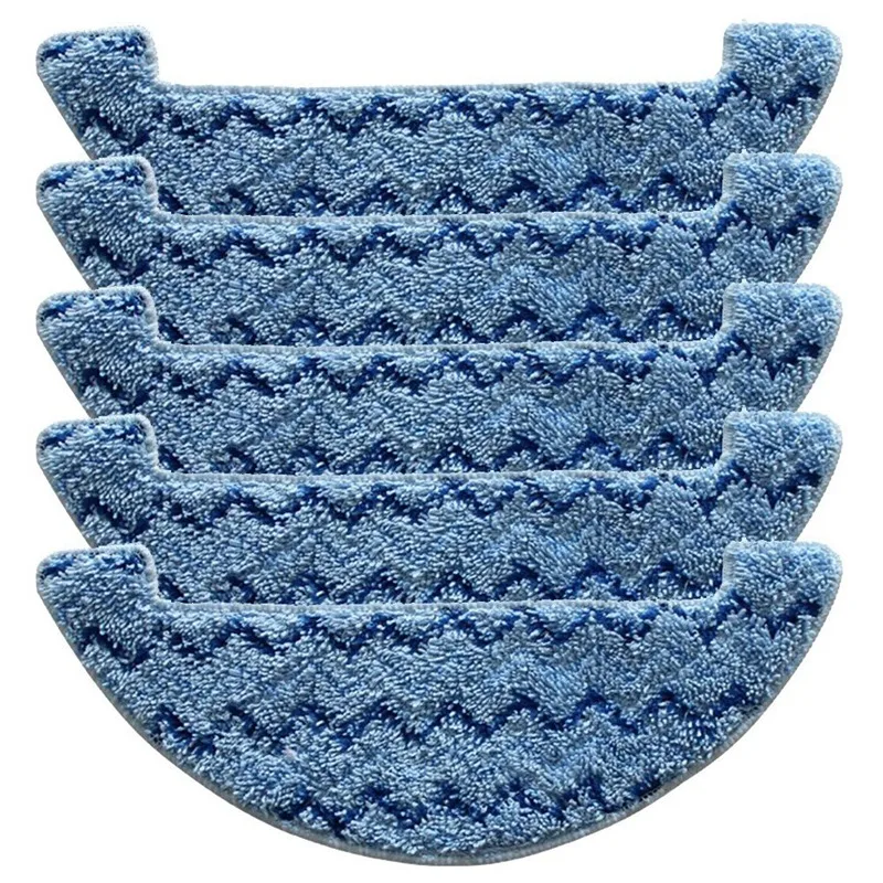 

5Pcs Mop Cloth Pads Replacement for Ilife A7 A9S Mop Washable Reusable Pads Clean Cloths Mop Cloth