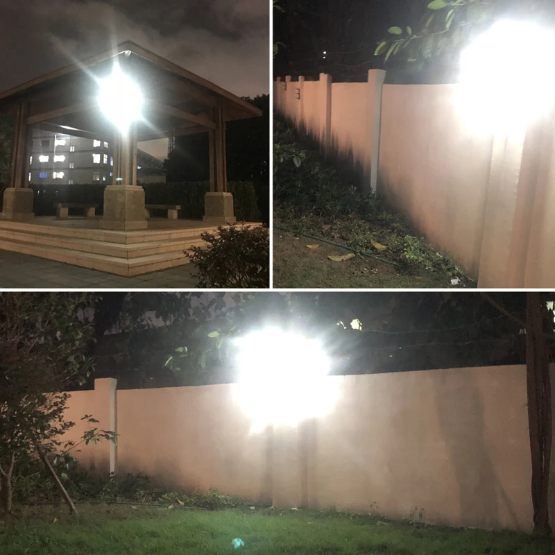 64 светодиода на открытом воздухе Разделение солнечный светильник лампа движения