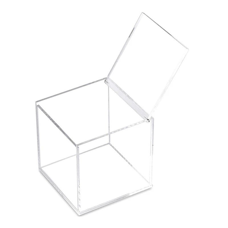 

LUDA Capsule Coffee Storage Rack Box Table Top Transparent Acrylic Dustproof Household Coffee Shop Holds 80 Coffee Capsules