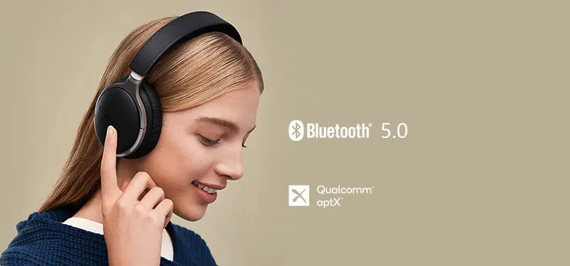 Meizu HD60 наушники Bluetooth 5,0 головная повязка Hi-Res сертифицированная Поддержка aptX и умный голосовой помощник Дистанционное сенсорное управление