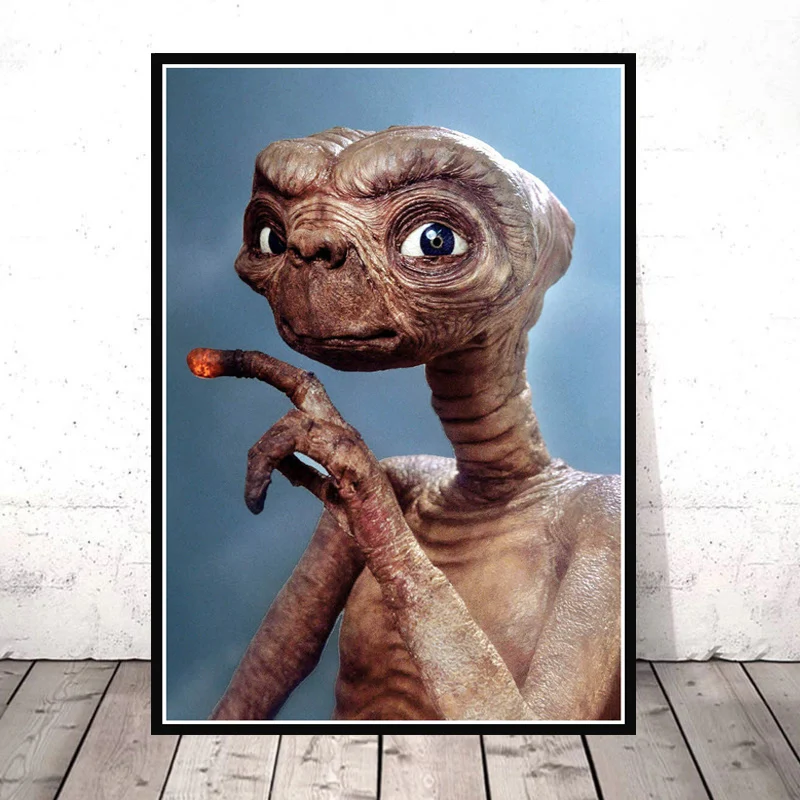 NT457 популярный классический подарок к фильму E.T Экстра наземная картина маслом
