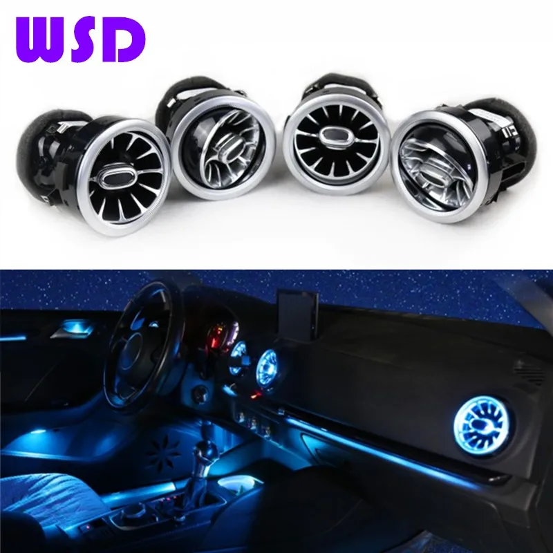 

LED luminous vents for Audi A3 ambient light gradient vents air-conditioning luminous holes interior modification original insta