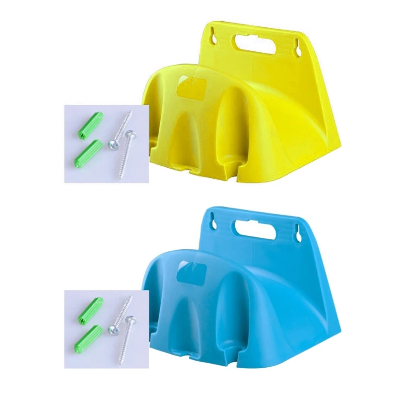 

Wall Mounted Garden Hose Plastic Holder Irrigation Pipe Hanger Watering Sprayer Tools Hanging Storage Rack Shelf Bracket