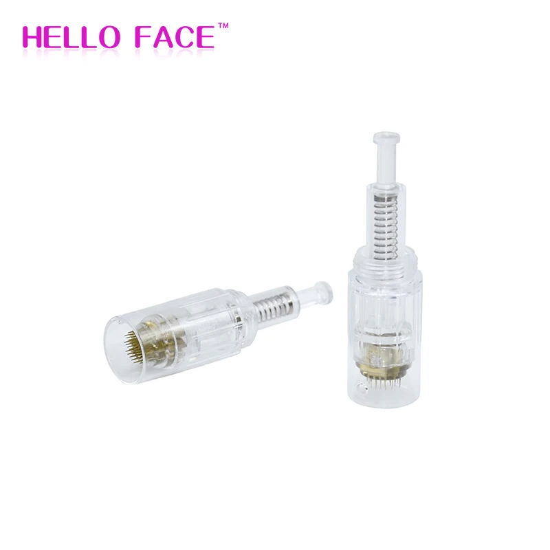 15 шт. микроиглы титана иглы винт Дерма ручка картридж одноразовые 12/24/36/42 Pin |