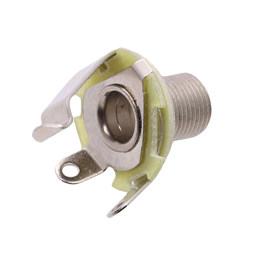 Электрическая гитара бас-аудио 1/4 дюйма 6 35 мм моно-вход разъем гитарные