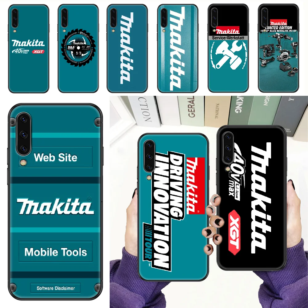 

Toolboxs Brand Makitaes Phone case For Samsung Galaxy A 3 5 7 8 10 20 21 30 40 50 51 70 71 E S 2016 2018 4G black trend bumper