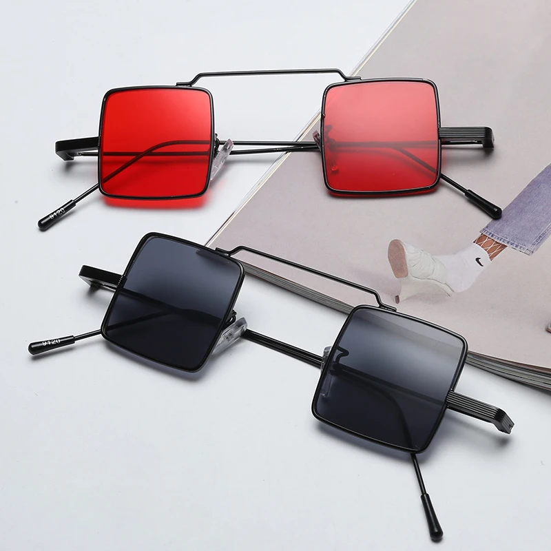 2020 уникальные дизайнерские Квадратные Солнцезащитные очки для мужчин uv400