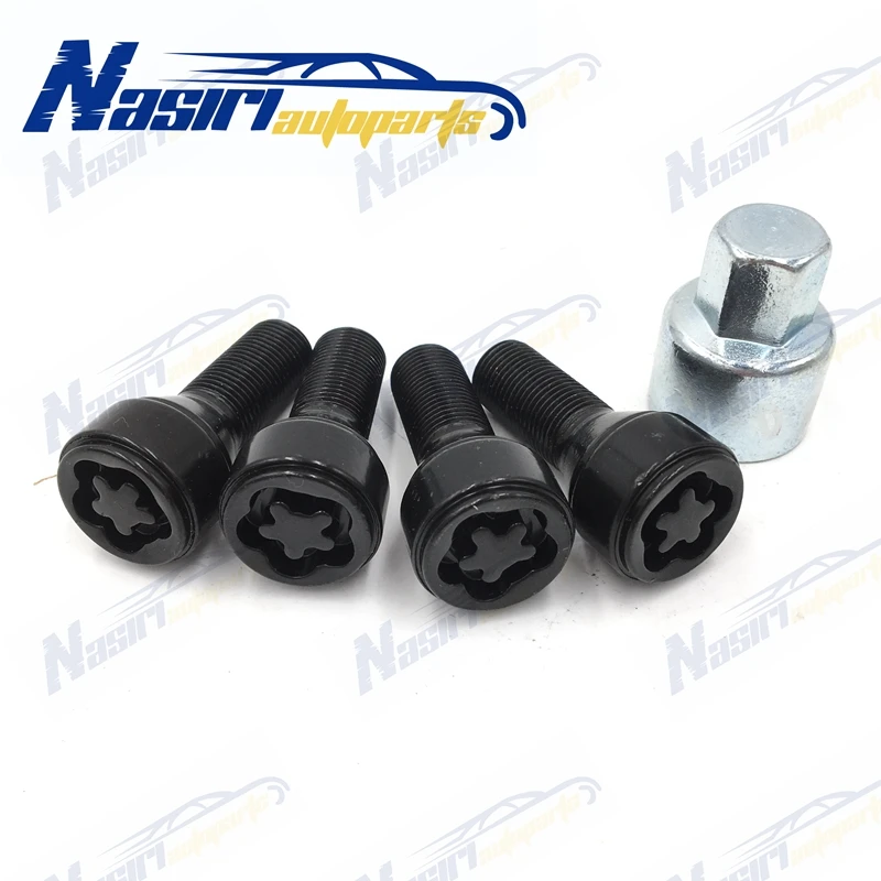 Набор замков для колес противоугонные гайки болты с ключом BMW X3 X4 X5 X6 3 4 5 6 7 36136792851 |