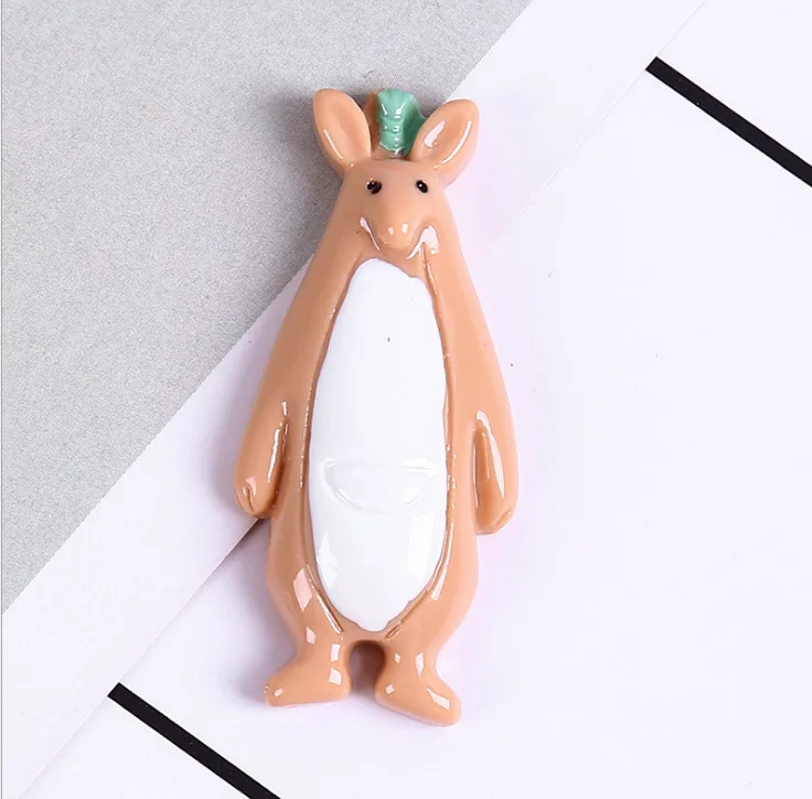 Стерео маленький мини холодильник с животным магнитом для детей как белая доска