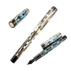 Роскошная перьевая ручка Jinhao 100 век шахматная доска акрил спин золото элегантные чернила офисная деловая ручка принадлежности