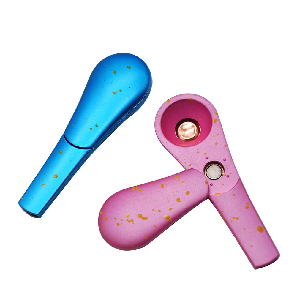 Металлическая ложка курительная трубка портативная креативная травяная