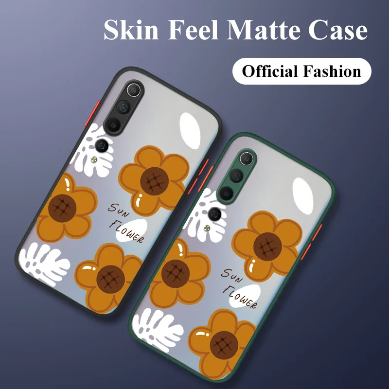 

Yellow Flowers Phone Case For Xiaomi Mi 11 lite Ultra 11i 10T 9T Pro Lite 10 10S 9 8 lite Pro Poco F2 X2 F3 Pro Soft Back Cover
