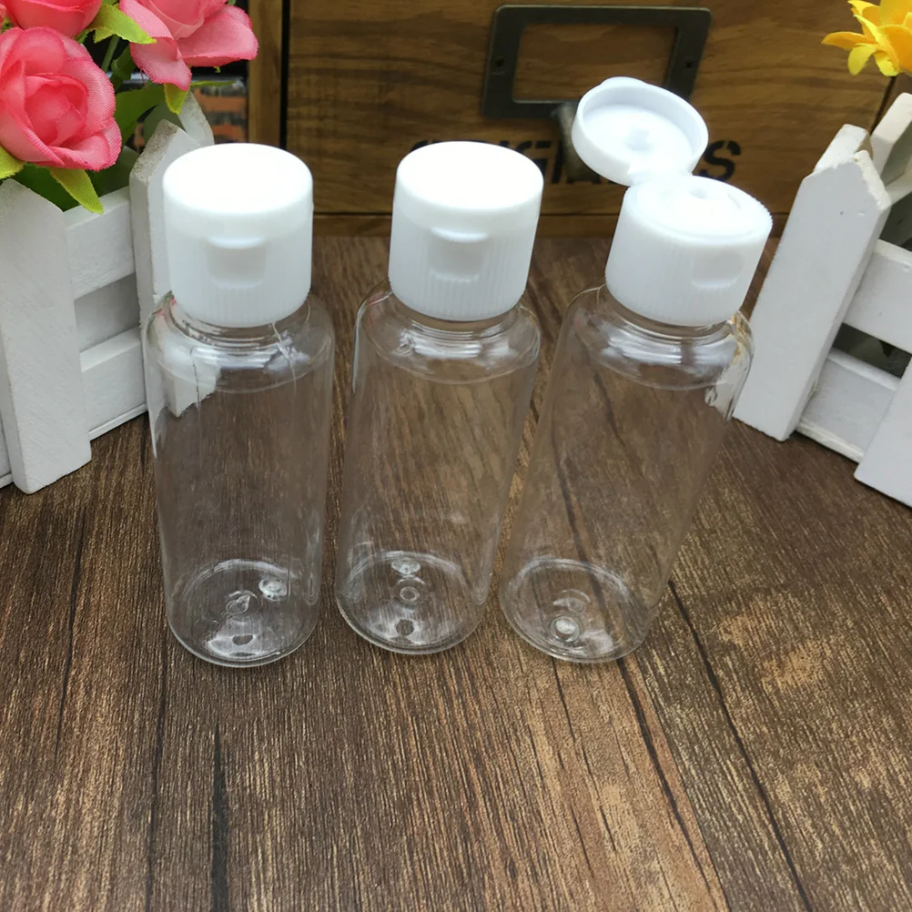 20pcs/set Plastic Travel Bottles Porable Flip Bottle Container for Shampoo Toiletries Lotion Alcohol | Дом и сад
