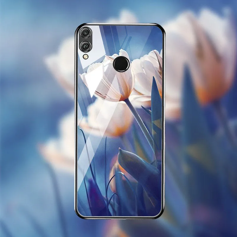 M028 Чехол для телефона для huawei Honor 10 Lite чехол Coque для huawei Honor 9 Lite Play 8A 8C 8s 7A 7C Pro 8x Max протектор из закаленного стекла Стекло бампер - Цвет: M028