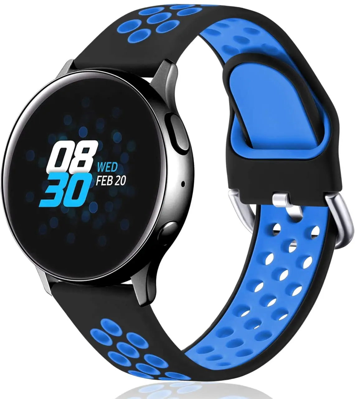

Ремешок силиконовый для Samsung Galaxy Watch 3 41 мм, спортивный браслет для Galaxy Watch 42 мм 20 мм