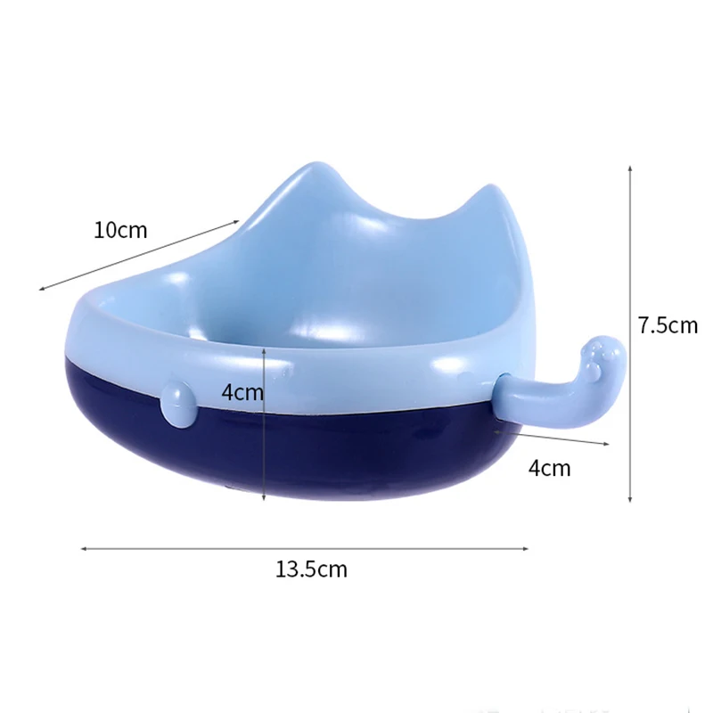 Новый стиль Коробка для мыла в форме кошки держатель ванную комнату поднос чехол