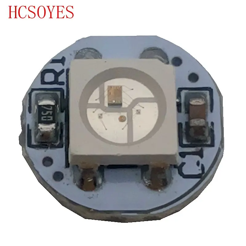 10/20/30/50 PCS WS2812B WS2811 IC RGB led Heatsink chip Individually addressable 5050 SMD LED beads &amp board DC 5V | Лампы и