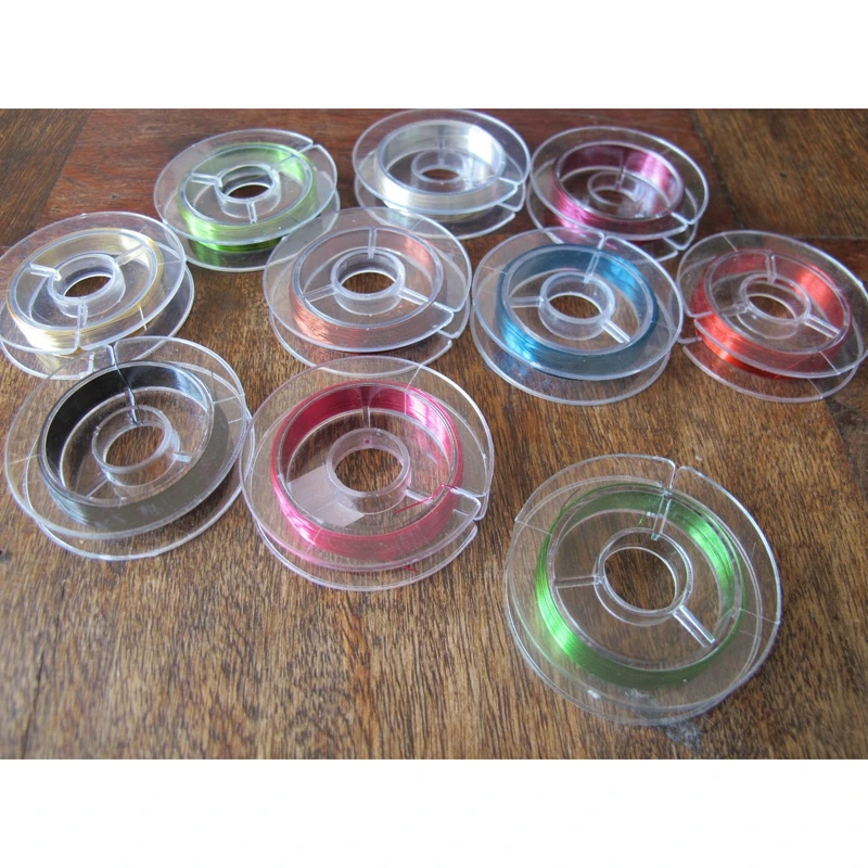 10 × рулон бисера поделки из проволоки проволока медная м Новинка|Электрические