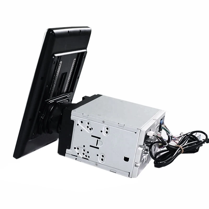 Автомагнитола 2 DIN 12 8 дюйма 6 ядер Android 1 Tesla Style вращение IPS экран DVD GPS плеер радио