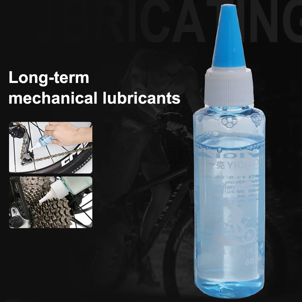 

60ml Bike Motorcycle Lubricating Oil Electric Scooter Lube Anti-Rust Mountain Road Bicycle Bearing Lube for Fork Flywheel Chain