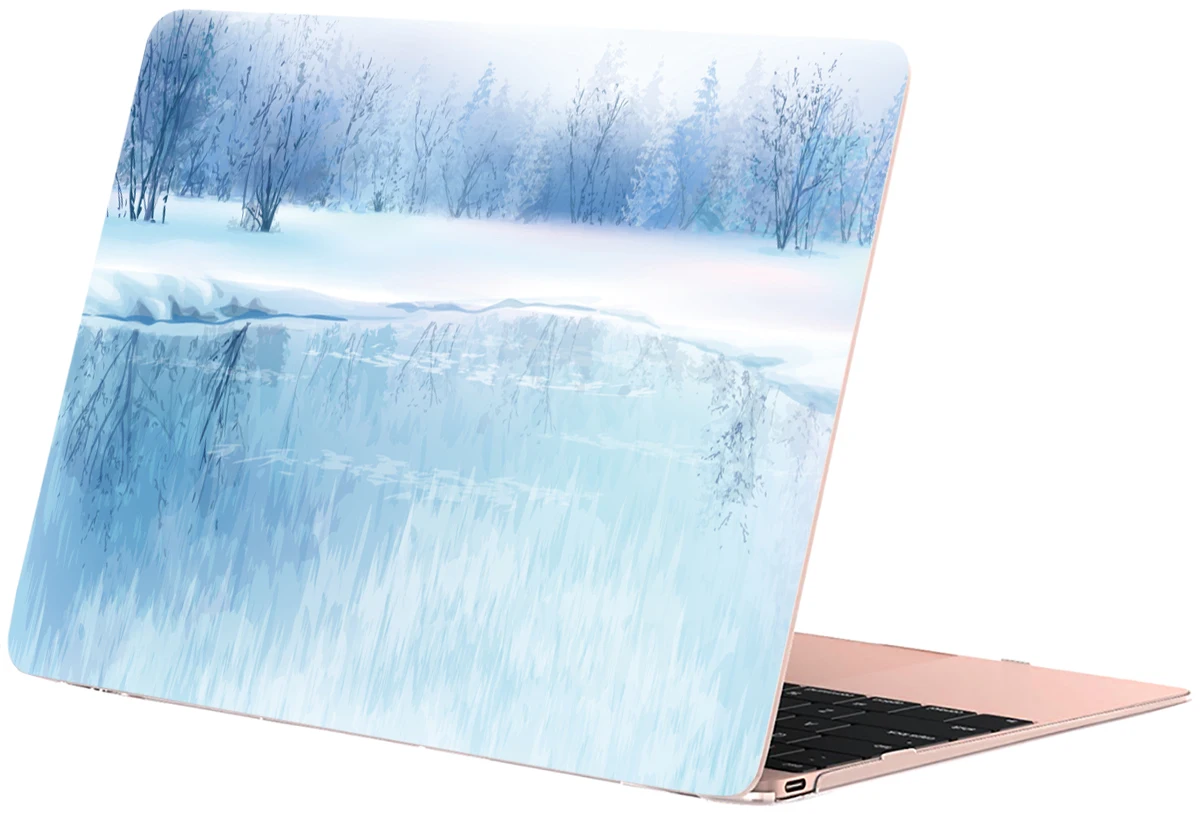 Чехол Sykiila для Macbook Air 11 13 Pro 12 13 15 чехол картина маслом оболочка A1706 A1707 A1989 Сенсорная панель Гог мрамор