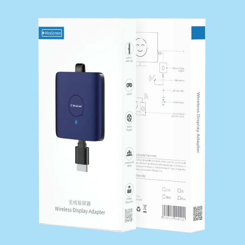 

HDMI WI-FI 2,4G/5G 4K 1080P mirascreen YouTube