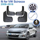Для Volkswagen VW Scirocco 2009  2017 3rd Gen автомобиля брызговик 4x крыло брызговиков Средства для укладки волос брызговик защита