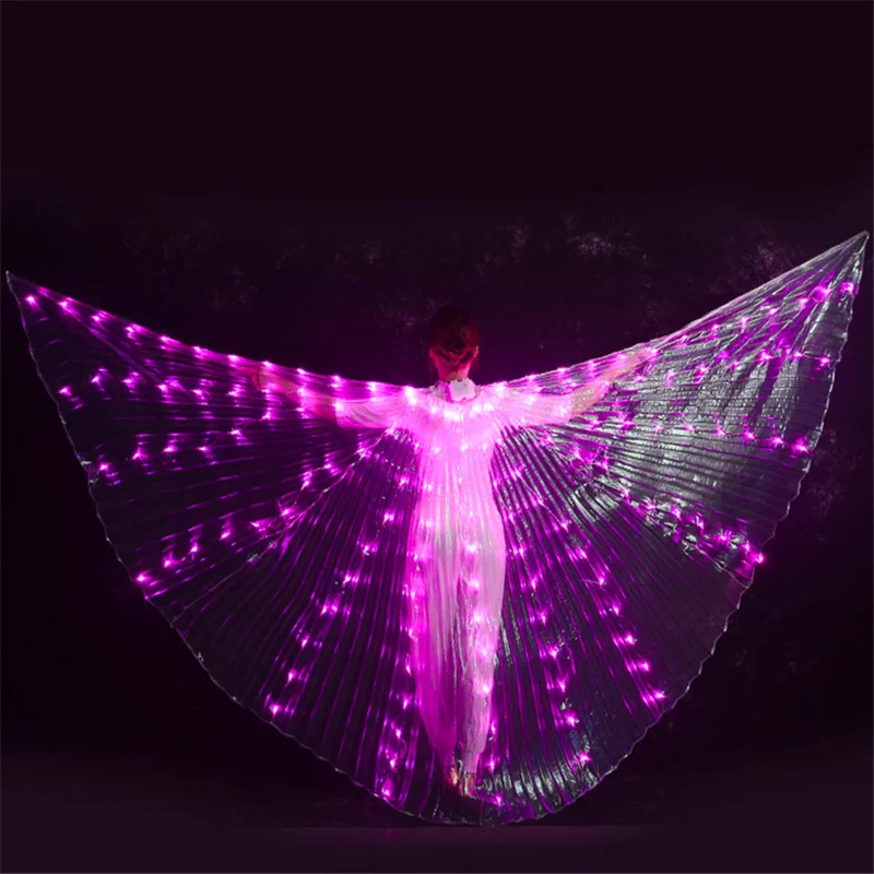 Новинка крылья палочки для взрослых светодиодный Isis с регулируемой лампой танца