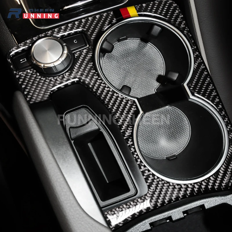

Carbon Fiber Multimedia Handrest Panel Cover Trim Car Stickers Styling For mercedes GLK ( 2008-2015 ) Accessories