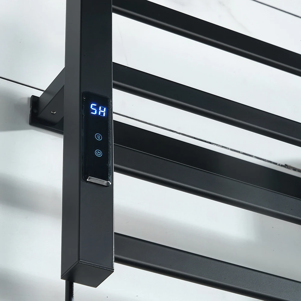 bathroom accessories electric towel dryer rack towel warmer and towel holder smart home for bathroom free global shipping