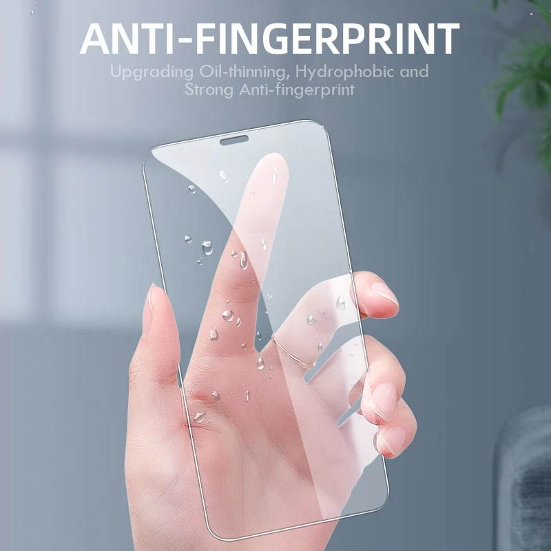 

Full Cover Protective Glass On For iPhone 11 12 13 Pro Max HD screen protector