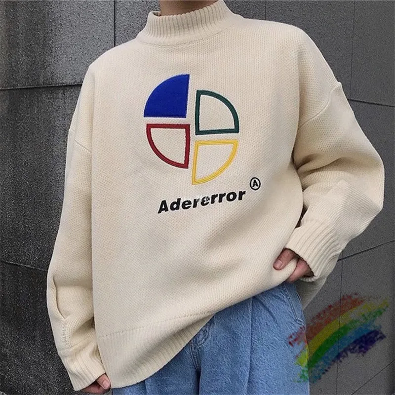 

Loose Adererror Sweater Men Woman 1:1 High Quality Onesize Crewneck Vintage Ader Error SweaterMen Clothing Women Clothes Design