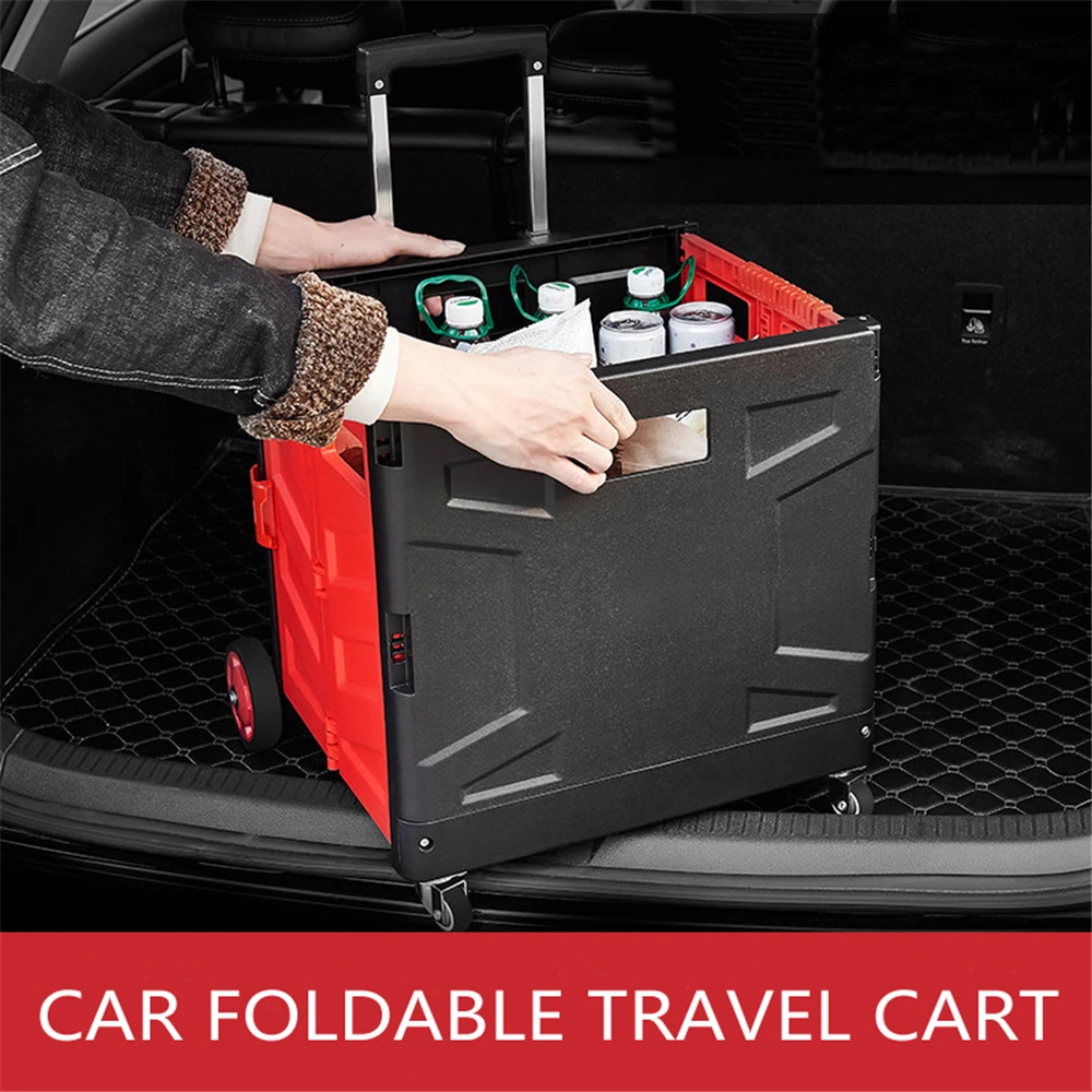 B LIFE мульти Функция складной колесный корзина Портативный Легкая ручная тележка