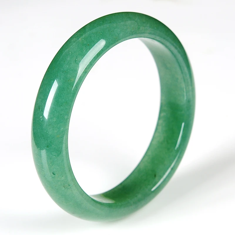 Настоящий зеленый танглиновый нефритовый браслет нежный и элегантный женский