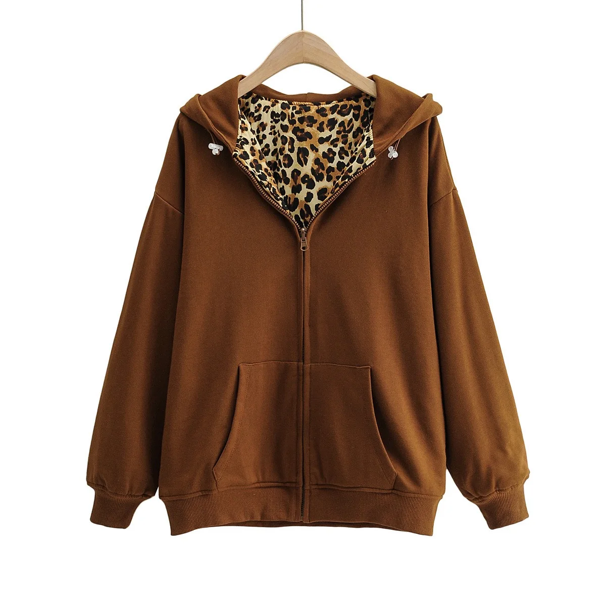 Женская обувь больших размеров с капюшоном двухсторонняя молния куртка детские