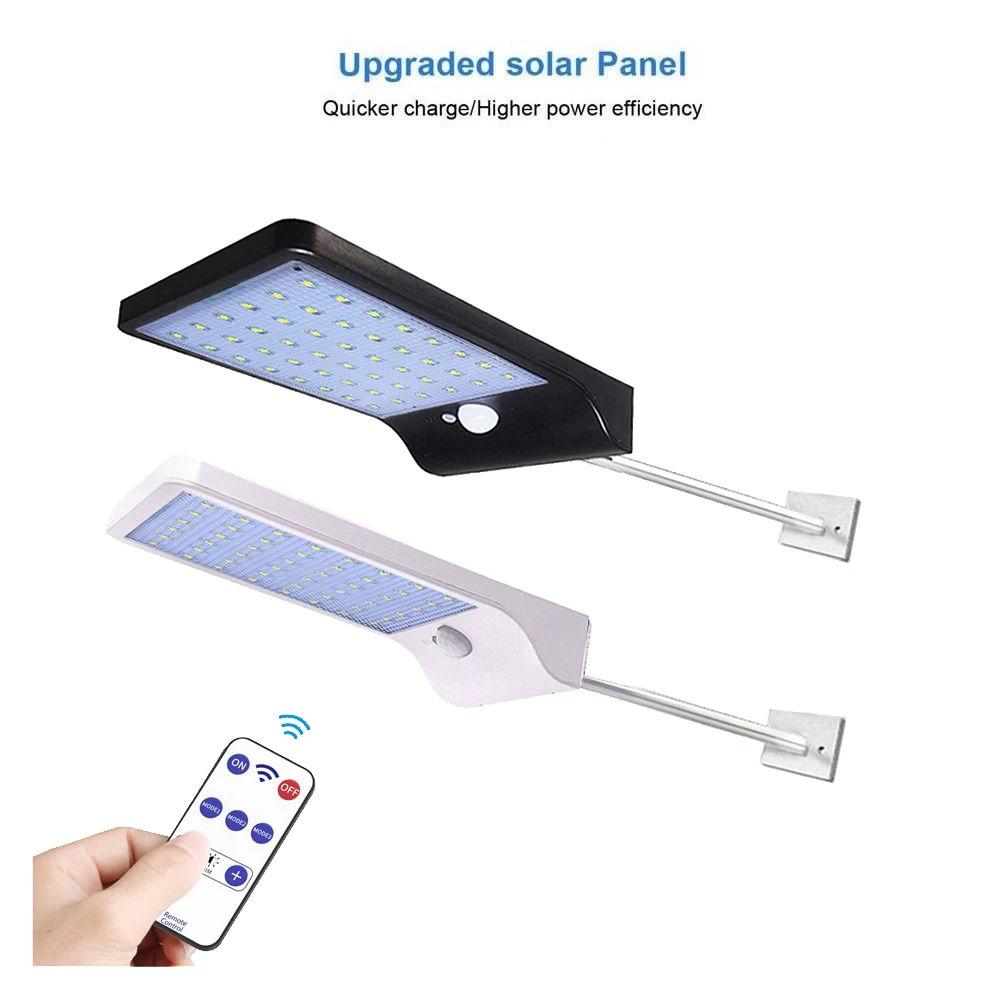 Солнечный светильник s Открытый Беспроводной 48 led Регулируемый угол движения
