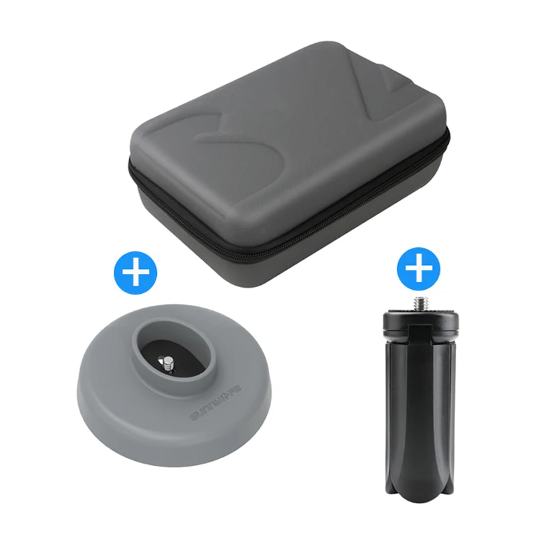 Ручной карданный стабилизатор штатив настольная подставка для DJI Osmo Mobile 3 Базовая подставка для крепления Osmo Mobile 3 Сумочка чехол - Цвет: Combo